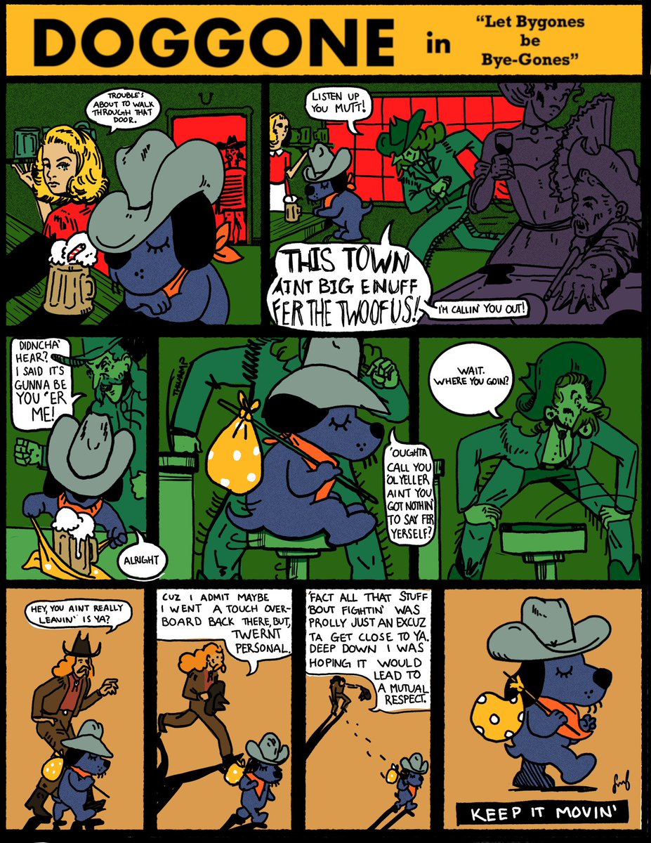 Doggone in Let Bygones be Bye-Gones