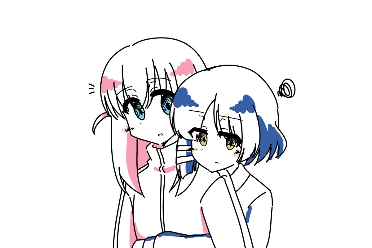 後藤ひとり ,山田リョウ 「」|遊大のイラスト