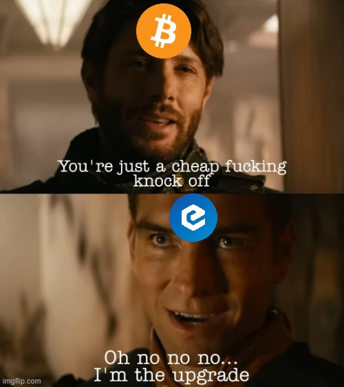 eCashInformer's tweet photo. $BTC
- High Fees ๐ฐ๐ฐ๐ฐ
- Low Speed ๐ข
- No Scaling (7TPS)โ
- Digital Gold ๐ช
$XEC
- Low Fees ๐ฐ
- High Speed ๐
- Highly Scalable (5M TPS)โ
- Digital Money ๐ธ https://t.co/VkVqcBpCMY