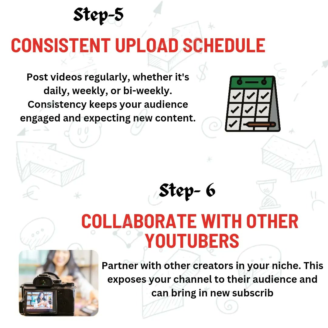 markterdebashis's tweet image. 📌Growing a YouTube channel 10 ways to help you grow your YouTube channel super fast:

✅Promote on Social Media
✅ Utilize YouTube SEO.
✅Create Playlists
✅Engage with Trend

#YouTubeHacks
#youtubecreator
#YouTubeChannel
#YouTubeGrowth
#YouTubeCommunity