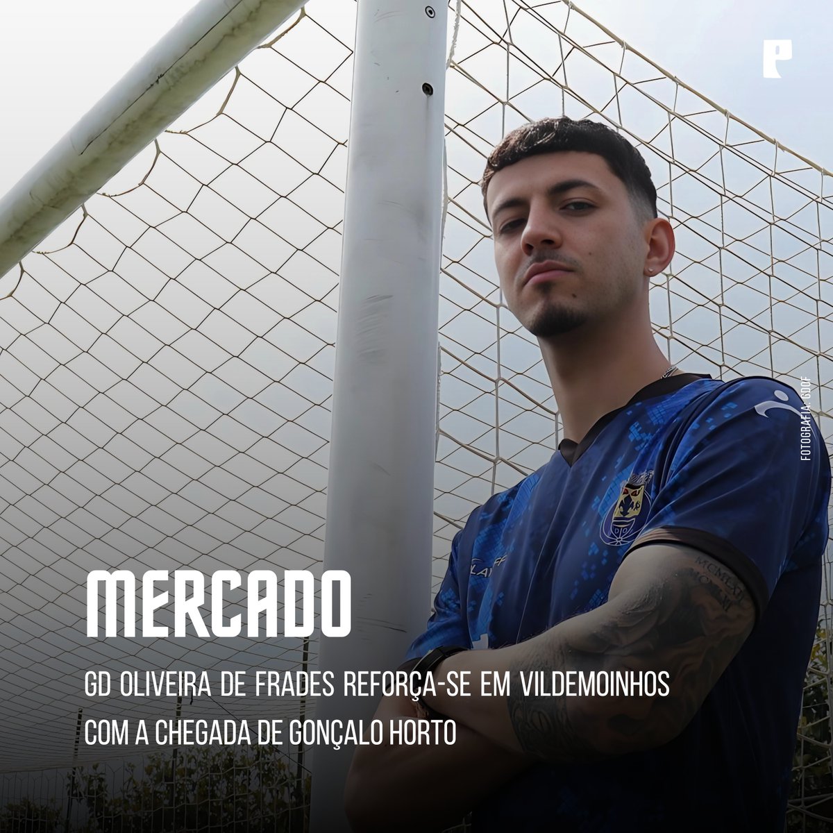 Proadepto's tweet photo. GD Oliveira de Frades reforça-se em Vildemoinhos com a chegada de Gonçalo Horto 🔵⚪️  

Continuam as movimentações de mercado na Divisão de Honra. Desta feita, Gonçalo Horto sai do Lusitano em direção a Oliveira de Frades, onde vai representar o Desportivo #GDOF #GonçaloHorto https://t.co/7hm4Oy85pz