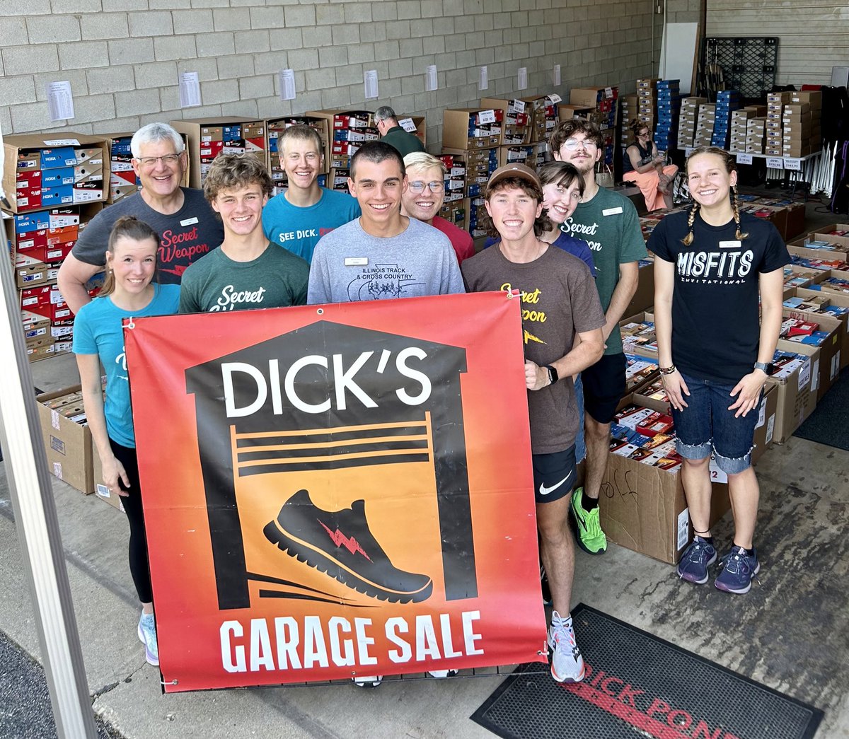 Our staff is excited to continue our Traveling Garage Sale in our warehouse today and tomorrow! Come browse early for the best selections on closeout shoes and discounted apparel, accessories, and more!