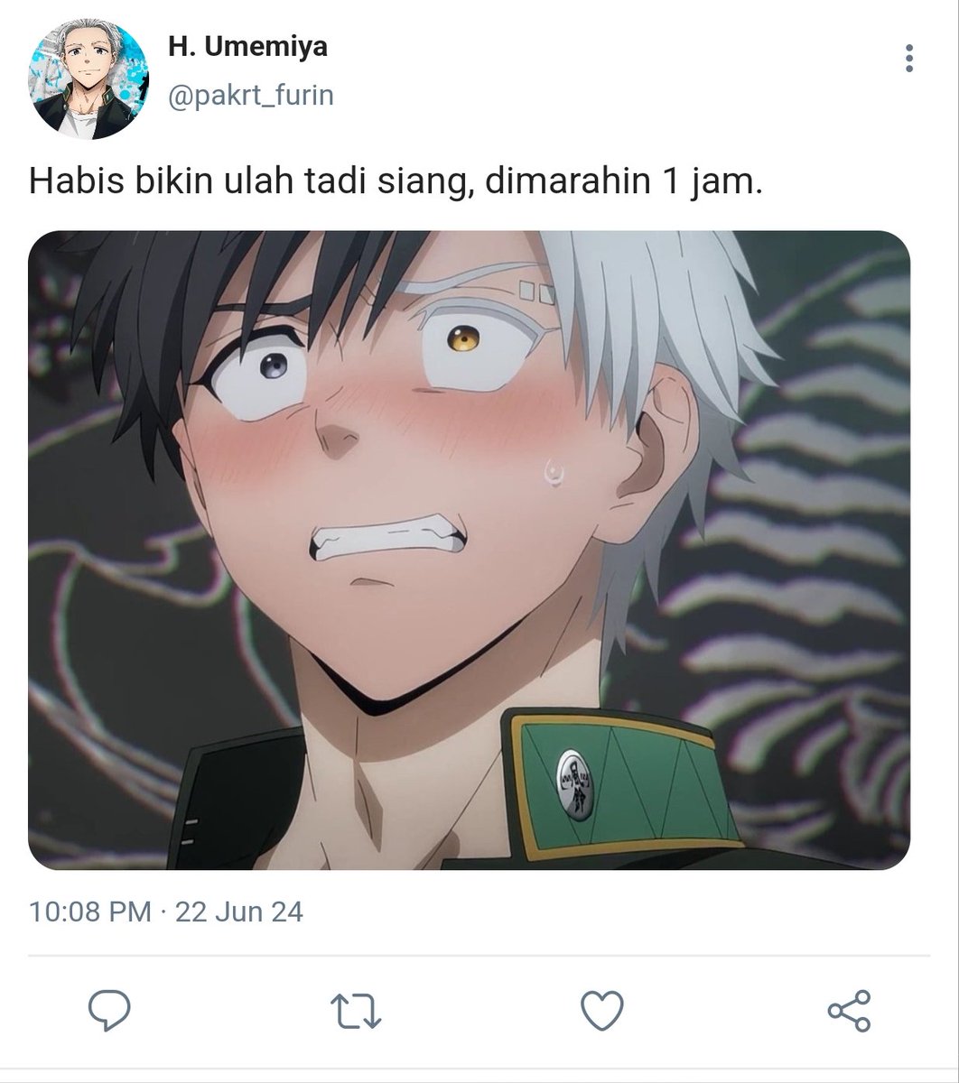 _hzelnutlatter's tweet photo. #WINDBREAKER fanfic 🔞
#AllSakura  few tweets au

"Marahin sakura."

─── Bang Umemiya upload foto Sakura merah-merah.  
(>///u///<)

CW // harsh words, bahasa vulgar, bxb, no se xua l activity. https://t.co/DFxFtv4NmR