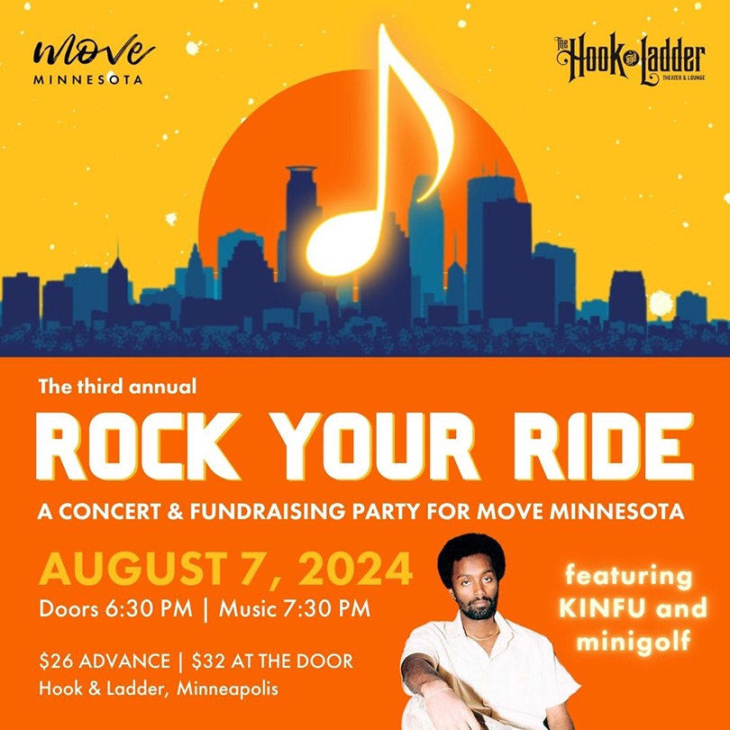 TheHookMpls's tweet photo. Just Announced!
The Third Annual ‘Rock Your Ride’- A Concert and Fundraising Party for Move Minnesota featuring KINFU and minigolf on Wednesday, August 7
--
BUY TICKETS ->> https://t.co/XKPQTP6riW
--
#thehookmpls #minneapolis #mnmusic #rockyourride #movemn #moveminnesota https://t.co/LSMdsls9Ai