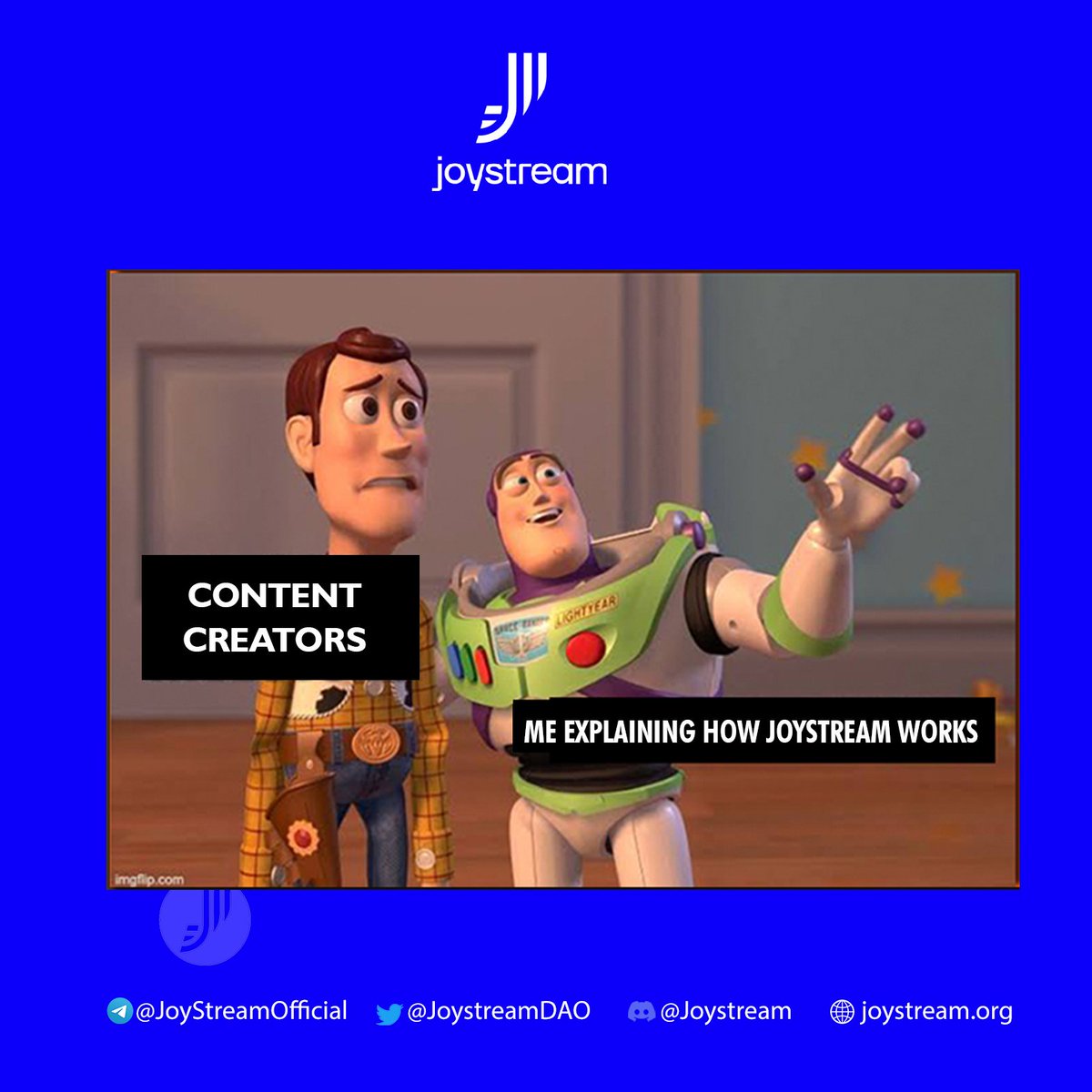 OlaDayo_419O's tweet image. Creators, it is time for you to hop onto and create a channel on #Joystream 

$JOY #VideoMonetization #DeFi #Web3 #Video Streaming