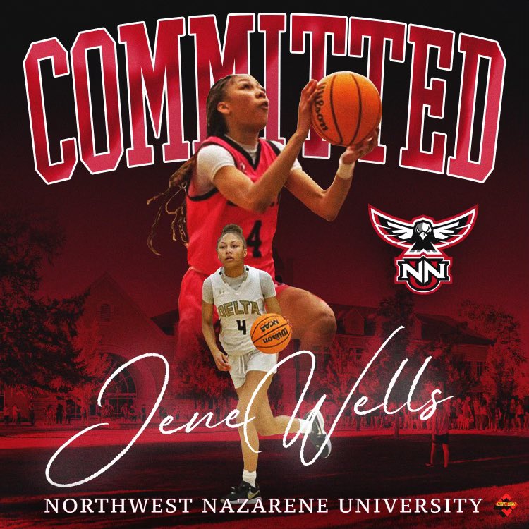 Congrats to So. Jené Wells for her commitment to accept a scholarship to attend &amp; play basketball for Coach Steve Steele at Northwest Nazarene Univ. NNU is a member of the strong Great Northwest Ath Conf.Jene is a graduate of Christian Brothers HS. #Dsquad4Life 
#Jucobuilt #NNU🏀