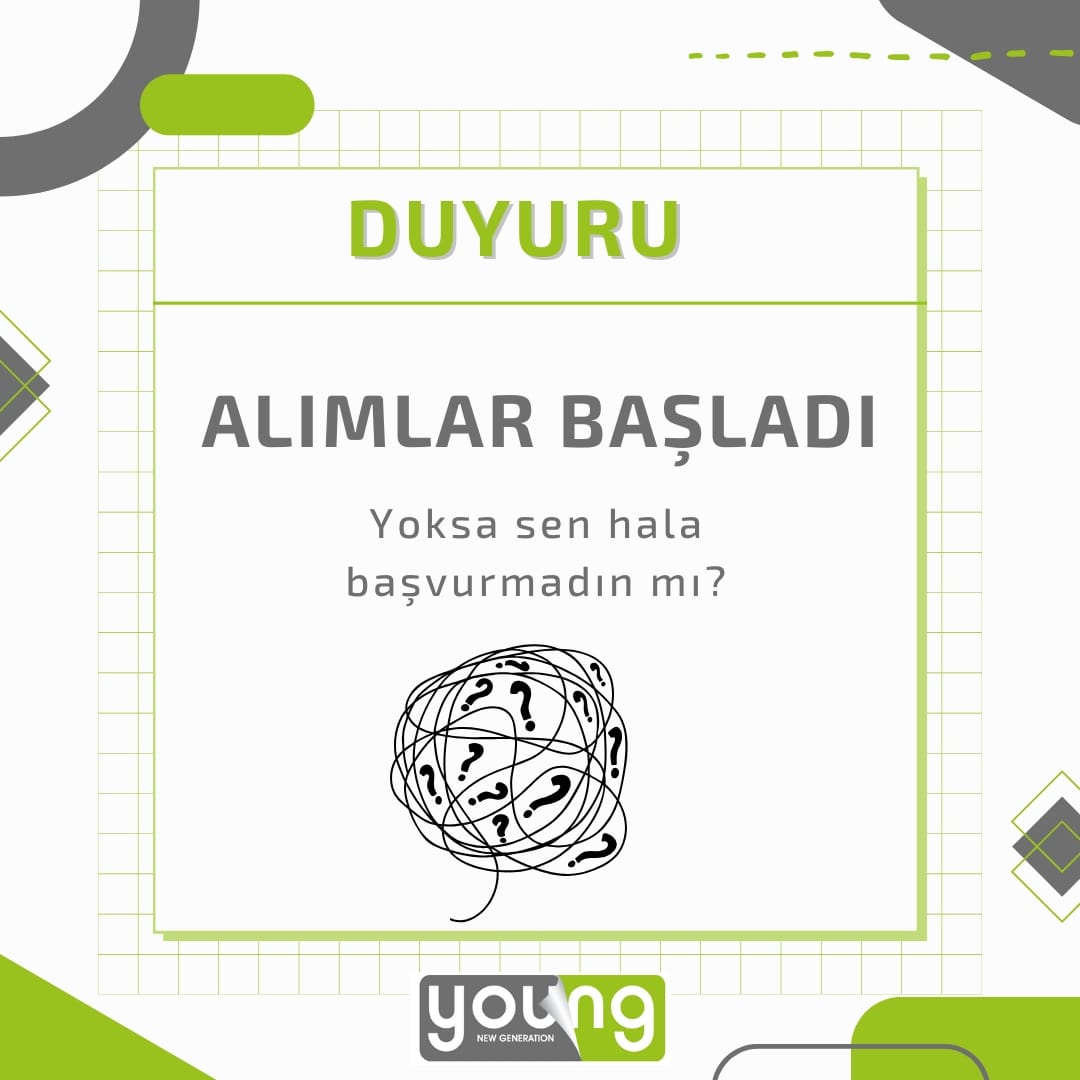 📌Başvuru Formu: lnkd.in/dXKm_H6X

#young #younewgeneration #ik #başvuru #alım #yenidönem #yeni #new