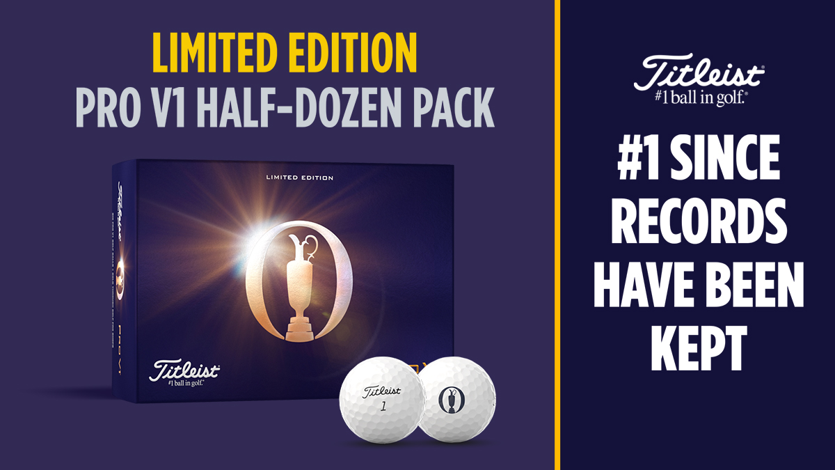 You can pick up a limited edition 6-pack of Pro V1 ‘The Open’ balls at #HinckleyProShop this weekend!

👉 fg1.uk/9109-Q895388