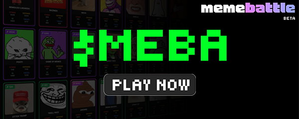 MemeBattleFun's tweet photo. 🚨NEW FEATURE: Every 10 battles you create & complete you get 1 free meme card credit! ⚔️

Play in epic 1v1 meme battles @ https://t.co/XZfpaFMPvN 🎮