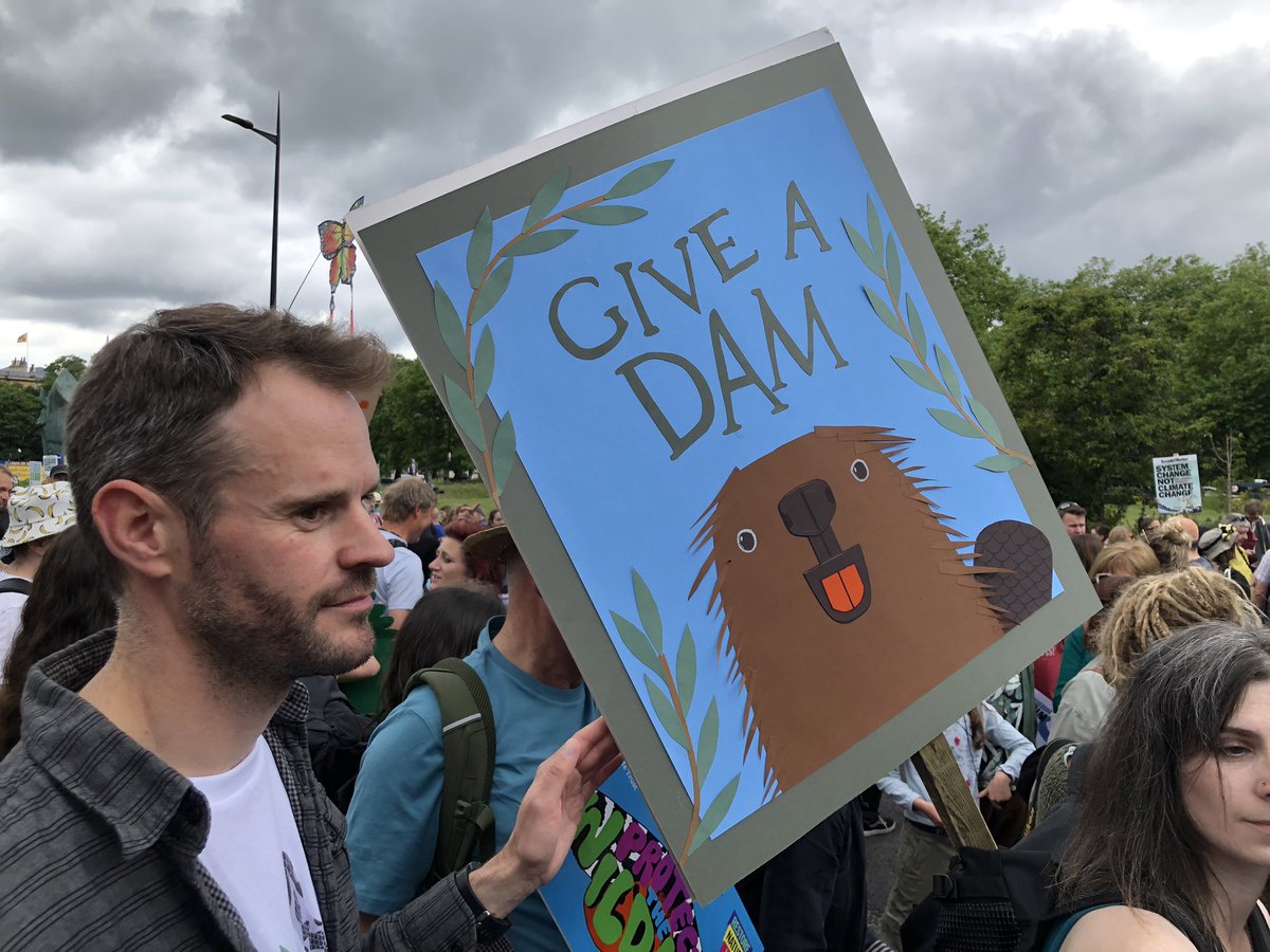 Day 22 of #30DaysWild Proud to attend the Restore Nature Now March with 80-100,000 others. Time for those who run this place to take nature seriously and do what’s needed to restore it.