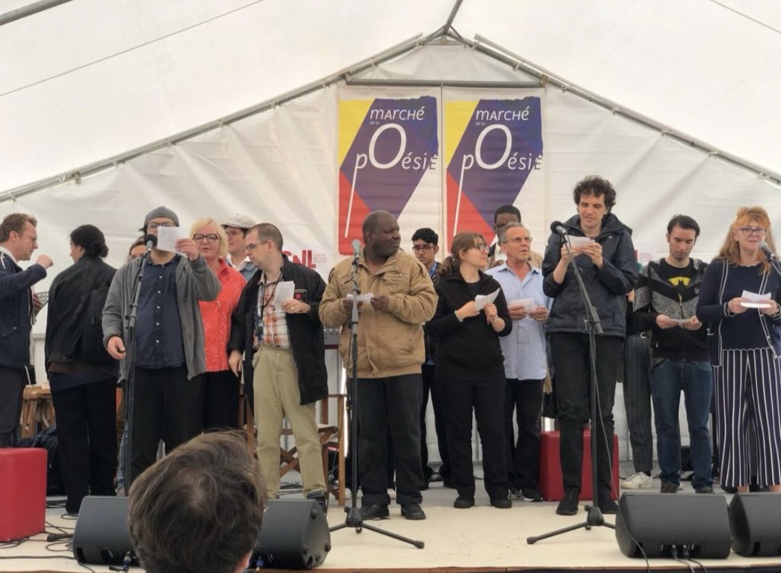 turbulences ! (@turbulences75) on Twitter photo #Atelier Public d’#Ecriture avec #LesTurbulent.e.s, #DavidChristoffel <a href="/dcdb/">dcdb</a>, ouvert au gré des passant.e.s, #MarchéDeLaPoésie <a href="/MDLPParis/">Marché de la Poésie</a> . VariationS en résonanceS d’un poème de #JeandeLaFontaine . Émerge l’Ecriture PlurielleS ! Restitue sitôt après sur la Scène Centrale. pOéSiE! #Atelier Public d’#Ecriture avec #LesTurbulent.e.s, #DavidChristoffel <a href="/dcdb/">dcdb</a>, ouvert au gré des passant.e.s, #MarchéDeLaPoésie <a href="/MDLPParis/">Marché de la Poésie</a> . VariationS en résonanceS d’un poème de #JeandeLaFontaine . Émerge l’Ecriture PlurielleS ! Restitue sitôt après sur la Scène Centrale. pOéSiE!