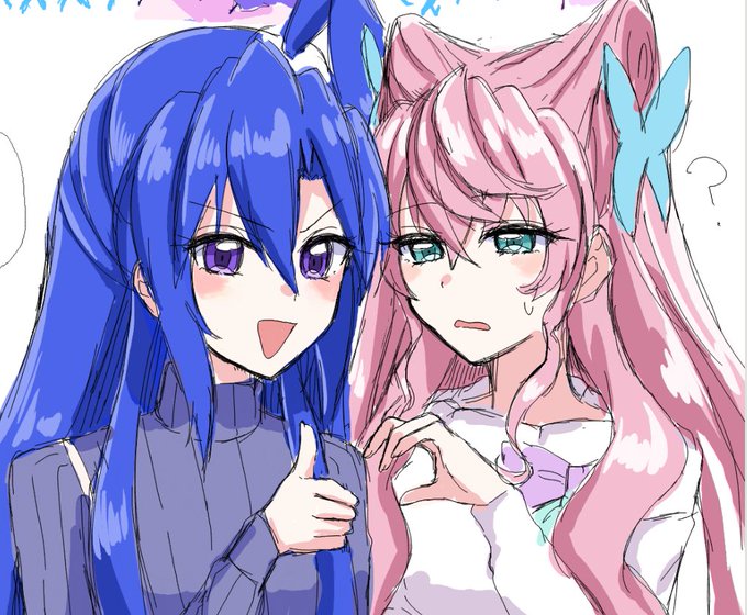 絵チャお邪魔しました👍🏻🫶🏻
多分つばマリです 