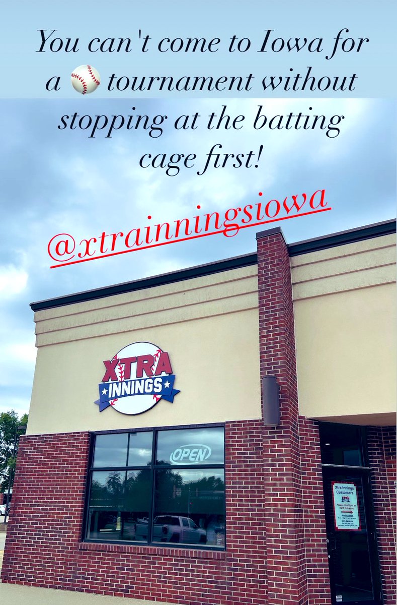 Always doing the baseball things! If you ever get a chance to come out to Iowa check this place out 🩵🩵🩵 <a href="/Notre_Josh/">Josh</a>