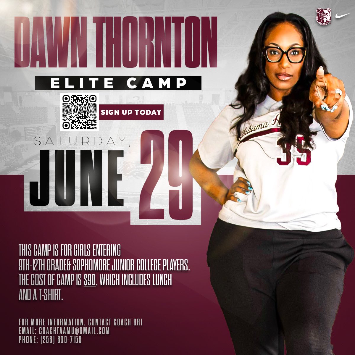 AAMU LADY BULLDOGS (@aamuwbb) on Twitter photo ๐จ๐จ๐จ๐จ๐จ๐จ๐จ
๐ฃ ๐ฒ๐ธ๐ธ๐ฆ ๐๐ฒ๐๐ดโผ๏ธ
Next Saturdayโฆitโs going down on
โ๐๐ท๐ด ๐ท๐ธ๐ป๐ปโ๐๐๐
๐๐ญ๐ช๐ค๐ฌ the ๐๐ช๐ฏ๐ฌ and ๐๐๐๐ ๐๐๐!!
Come Rock๐ธ out with your favorite Coach <a href="/DivaCoachAAMU/">Dawn Thornton</a>
โฌ๏ธโฌ๏ธโฌ๏ธ
dawnthorntonbasketball.com/index.cfm
SEE ๐ซต SOONโผ๏ธ ๐จ๐จ๐จ๐จ๐จ๐จ๐จ
๐ฃ ๐ฒ๐ธ๐ธ๐ฆ ๐๐ฒ๐๐ดโผ๏ธ
Next Saturdayโฆitโs going down on
โ๐๐ท๐ด ๐ท๐ธ๐ป๐ปโ๐๐๐
๐๐ญ๐ช๐ค๐ฌ the ๐๐ช๐ฏ๐ฌ and ๐๐๐๐ ๐๐๐!!
Come Rock๐ธ out with your favorite Coach <a href="/DivaCoachAAMU/">Dawn Thornton</a>
โฌ๏ธโฌ๏ธโฌ๏ธ
dawnthorntonbasketball.com/index.cfm
SEE ๐ซต SOONโผ๏ธ