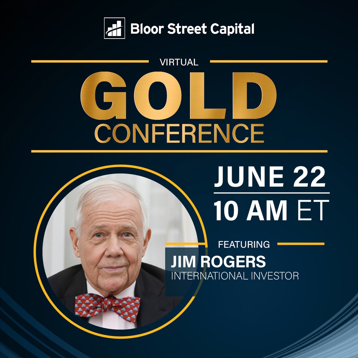 Jim Rogers is up next at our Virtual #gold Conference. Live Link  https://t.co/79vID30DvI
