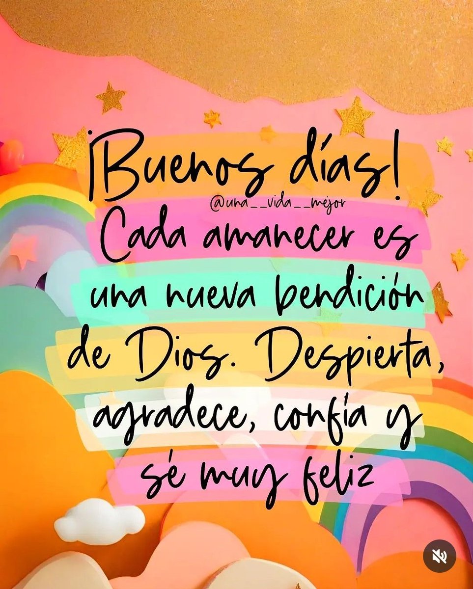 ¡Que tengas un excelente sábado; goza cada momento que tengas y haz que este día sea especial y único... cariñoso abrazo!!
¡MUY BUENOS DIAS!! 👍🏼❤️