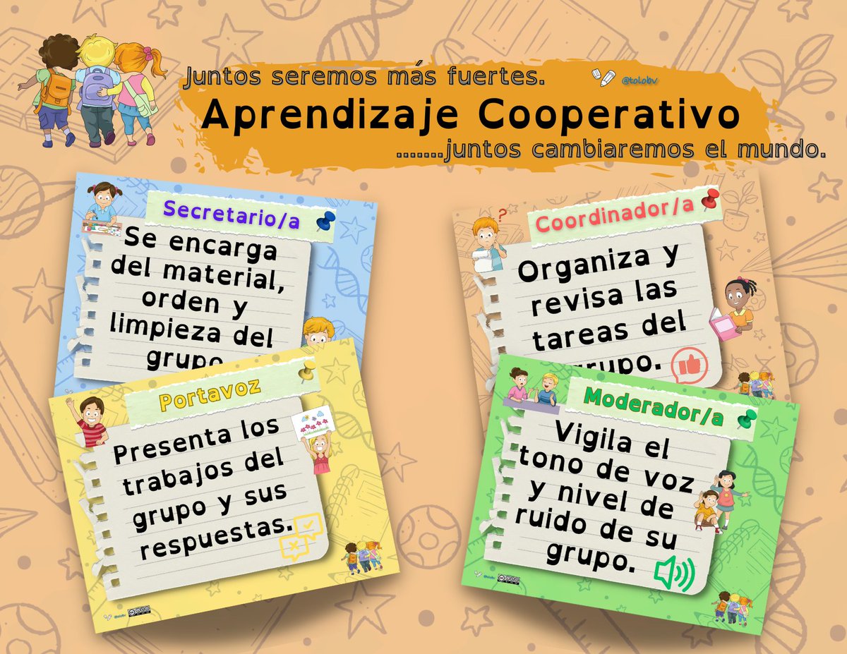 Carnets para #aprendizajecooperativo que utilizamos en nuestra aula de primaria.
#ideasparaclase #claustrovirtual #educaciónprimaria 

Disponible en bloomania.es