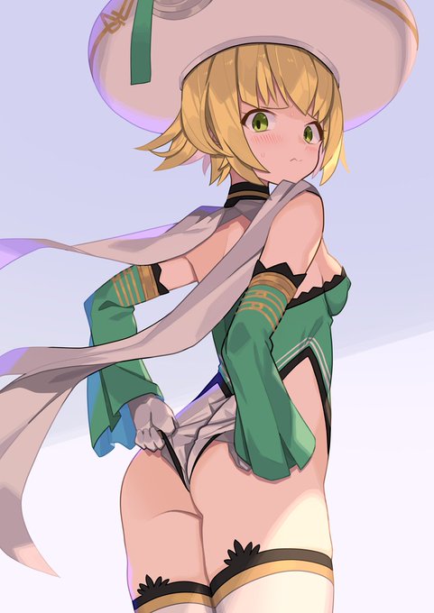 skebリクエストありがとうございました!  (.hack//G.U.のアトリ/ハイレグver) https://skeb.jp/@spring20134/works/40