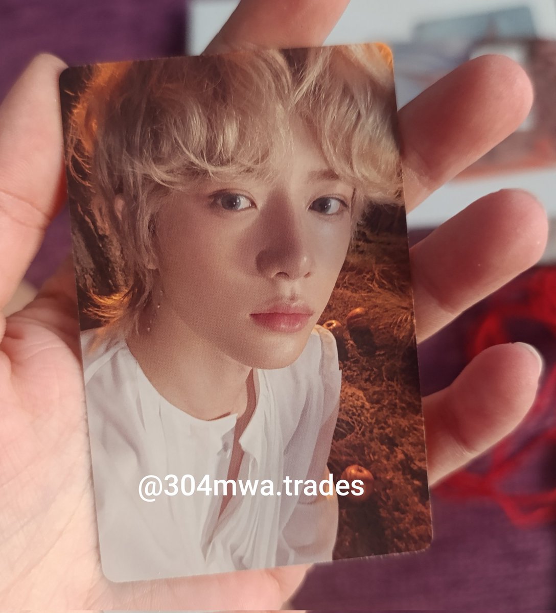 304mwa's tweet photo. WTT for Soobin / Spain-EU based (I have double gyu 🥹)
RT to help me pls
#Soobin #Beomgyu #wtt #wttsoobin #wttbeomgyu #wtttxt #txt #moa #trade #kpoptrade https://t.co/ke5nKieUaA