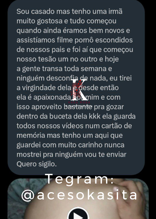 LaRosa_TG's tweet photo. Confissão real de incesto entre irmãos
Real step bro and step sis confission incest

#vazadas #vazadosdoonly #vazadosonlyfans #confissões #confissõesreais #XOTASAWARDS #hqporn #fanficporn #vazadinhos #PEITOS #HOT #SEXYHOT #PORNO #stepsister #stepbrother #pornleaked #telegram https://t.co/hGJW6YZUNA