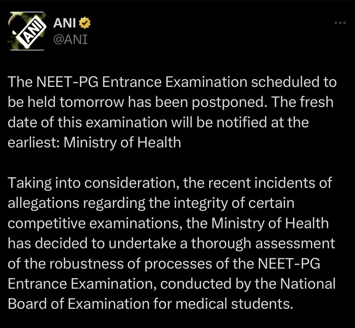boneteacher's tweet photo. The exams have become a mockery in India 🇮🇳 https://t.co/H1MAe2p4GH
