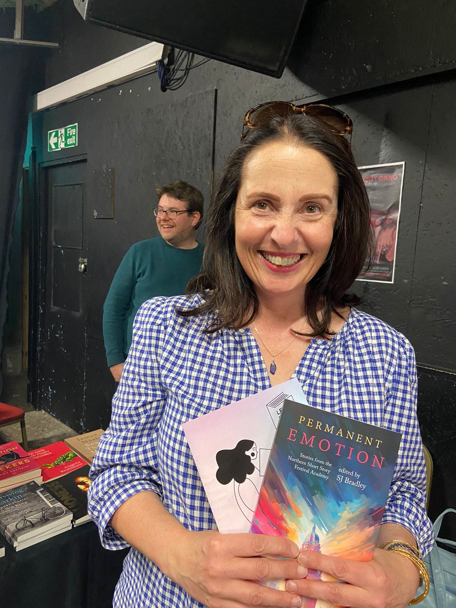 Leeds Big Bookend (@bigbookend) on Twitter photo Out in the wild (not me or Jamie!) but our fabulous new anthology, Permanent Emotion from the writers of the <a href="/NoShoSto/">Northern Short Story</a> Academy launching tomorrow <a href="/LeedsLit/">Leeds Lit Fest</a> #LLF24. Published by <a href="/ValleyPress/">Valley Press</a>. Out in the wild (not me or Jamie!) but our fabulous new anthology, Permanent Emotion from the writers of the <a href="/NoShoSto/">Northern Short Story</a> Academy launching tomorrow <a href="/LeedsLit/">Leeds Lit Fest</a> #LLF24. Published by <a href="/ValleyPress/">Valley Press</a>.