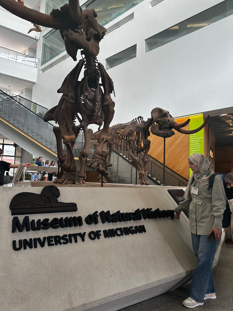 STadoumant's tweet photo. Amazing experience at the University of Michigan Museum of Natural History @UMMNH. https://t.co/zRuOhiDbR8