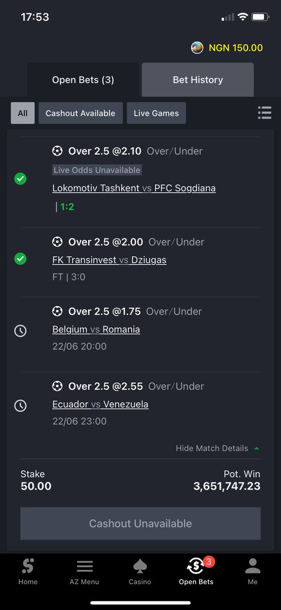 Xpunts's tweet image. GOD ABEG OOO🙏🙏

Two more to BOOM
MAKE UNA DEY DROP AZA DOWN😘😫😫😫😫😫😫😫😫😫😫😫😫😫😫😫