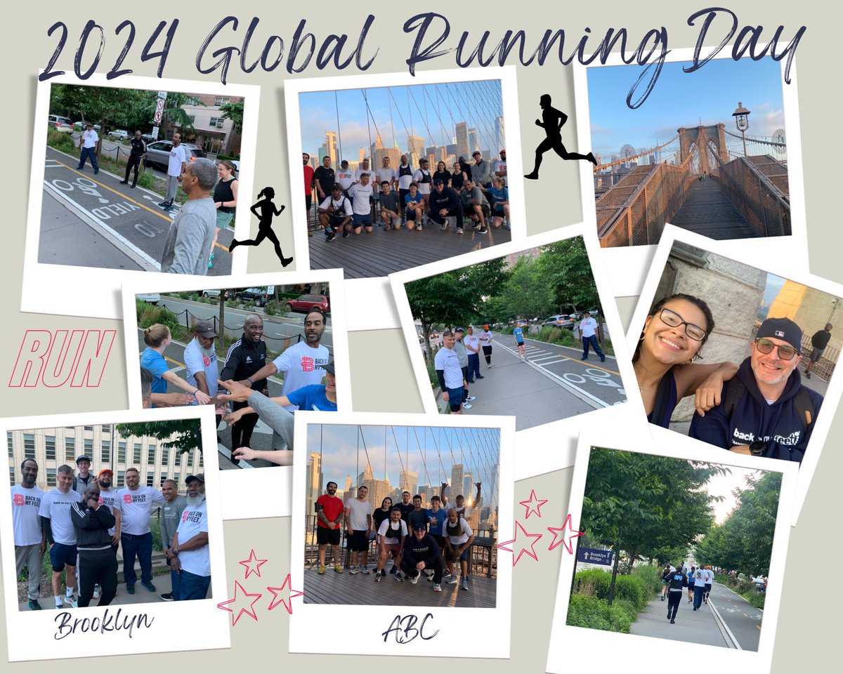 We had a great turnout across the country on Global Running Day! #BoMFNYC enjoyed an early morning run across the beautiful Brooklyn Bridge. There's nothing like the energy and camaraderie of a 6am run! Here’s to many more miles together.