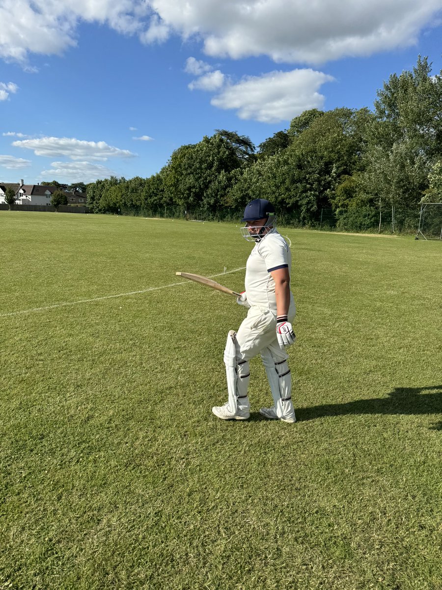 ChestertonII's tweet image. Davis finally goes for 57 great knock! Lot of work to be done and Sherlock comes in. 94/7 off 30