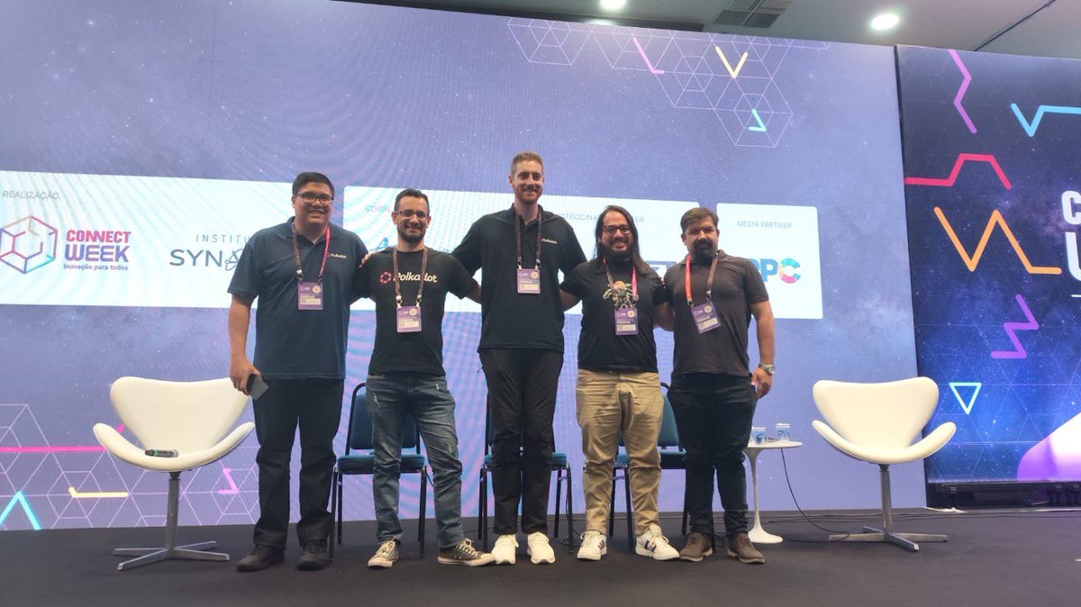 Peaqportugues's tweet photo. Um dos pontos altos do #ConnectWeek24 foi o anúncio da parceria da @Polkadot com a #UTFPR, a qual visa maximizar a adoção blockchain.
Foi citado a parceria da @peaqnetwork e a @MapMetrics como um exemplo de forma de monetização através de #DEPIN.
#peaq #depin #blockchain https://t.co/EcghocOMHl