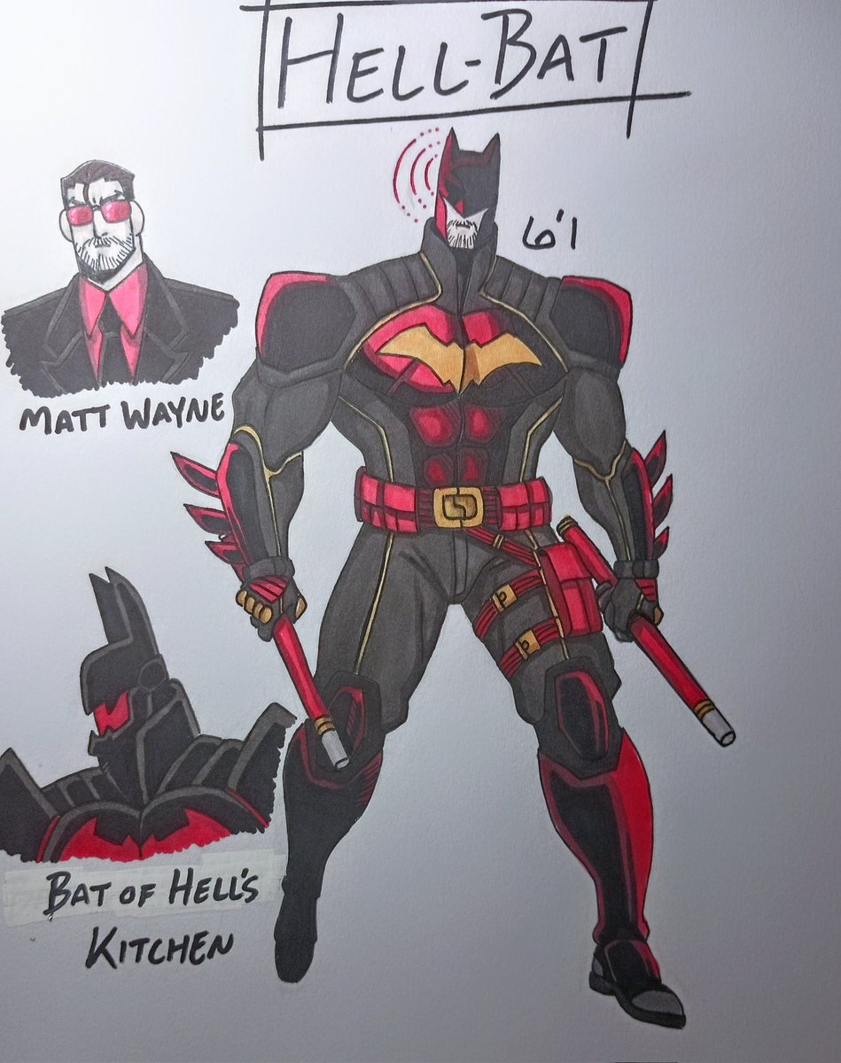 バットマン　デアデビル デアデビルとバットマンのクロスオーバー、覚えてる？ : r/Daredevil