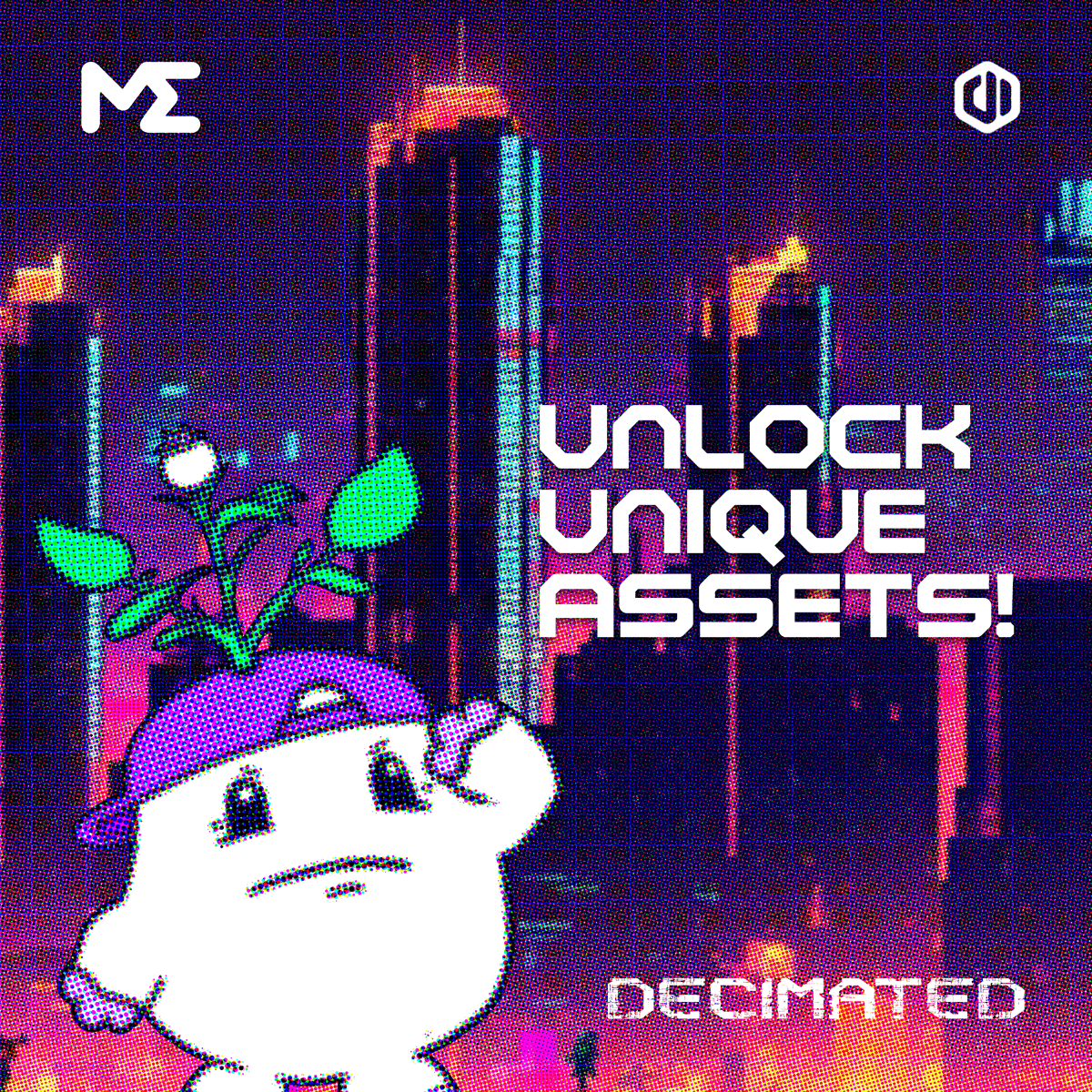 decimated_game's tweet image. Decimated’s Death Valley NFT Collection, hosted on @MagicEden unlocks : 

✅ In-game characters

✅ Special abilities

✅ Staking rewards

RT &amp;amp; Tag 2 friends for a chance to win a whitelist spot 👀