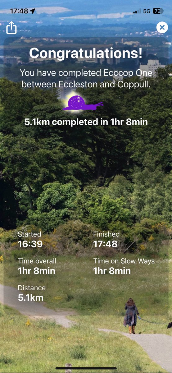 GoodBinary's tweet photo. From Coppull onto Eccleston on Ecccop One #SlowWays #Waycheck. Not quite as picturesque as my last and slightly overgrown in places but still an enjoyable walk. https://t.co/ykFeixUnyV