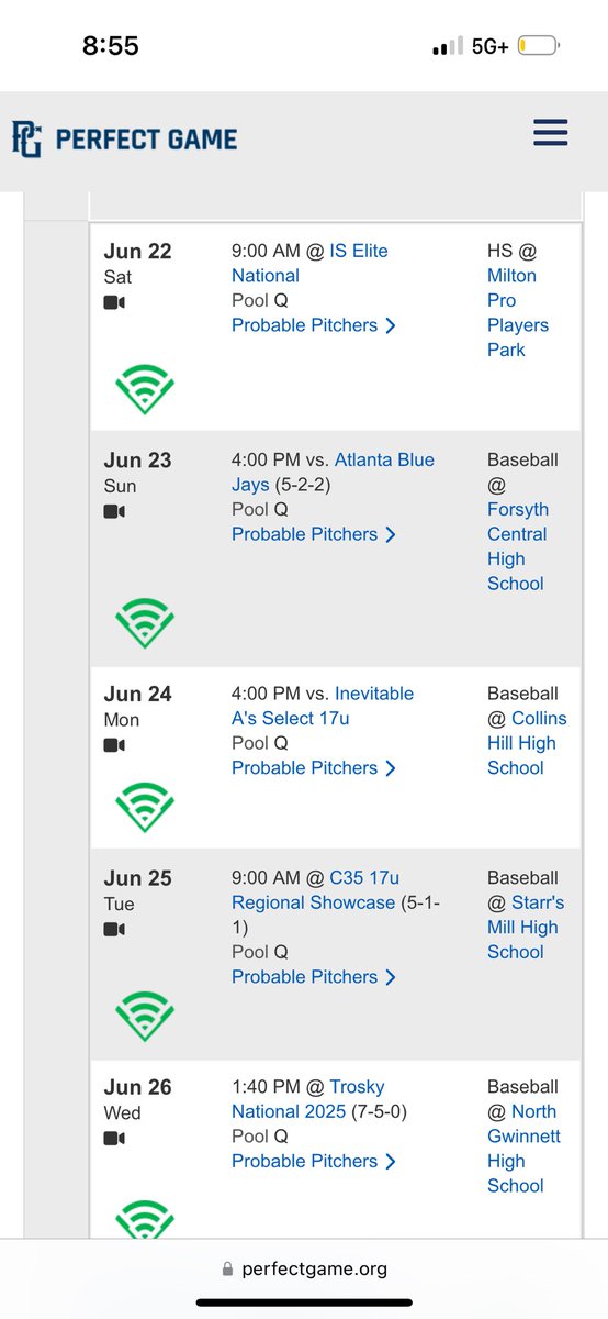 Noah Herrmann (@noah_herrmann_) on Twitter photo 2024 WWBA 17U National Championship in Atlanta, excited to compete with <a href="/BybeeUsa/">Dallas Bandits National 2028</a>.
Here is our schedule for the weekend. 2024 WWBA 17U National Championship in Atlanta, excited to compete with <a href="/BybeeUsa/">Dallas Bandits National 2028</a>.
Here is our schedule for the weekend.