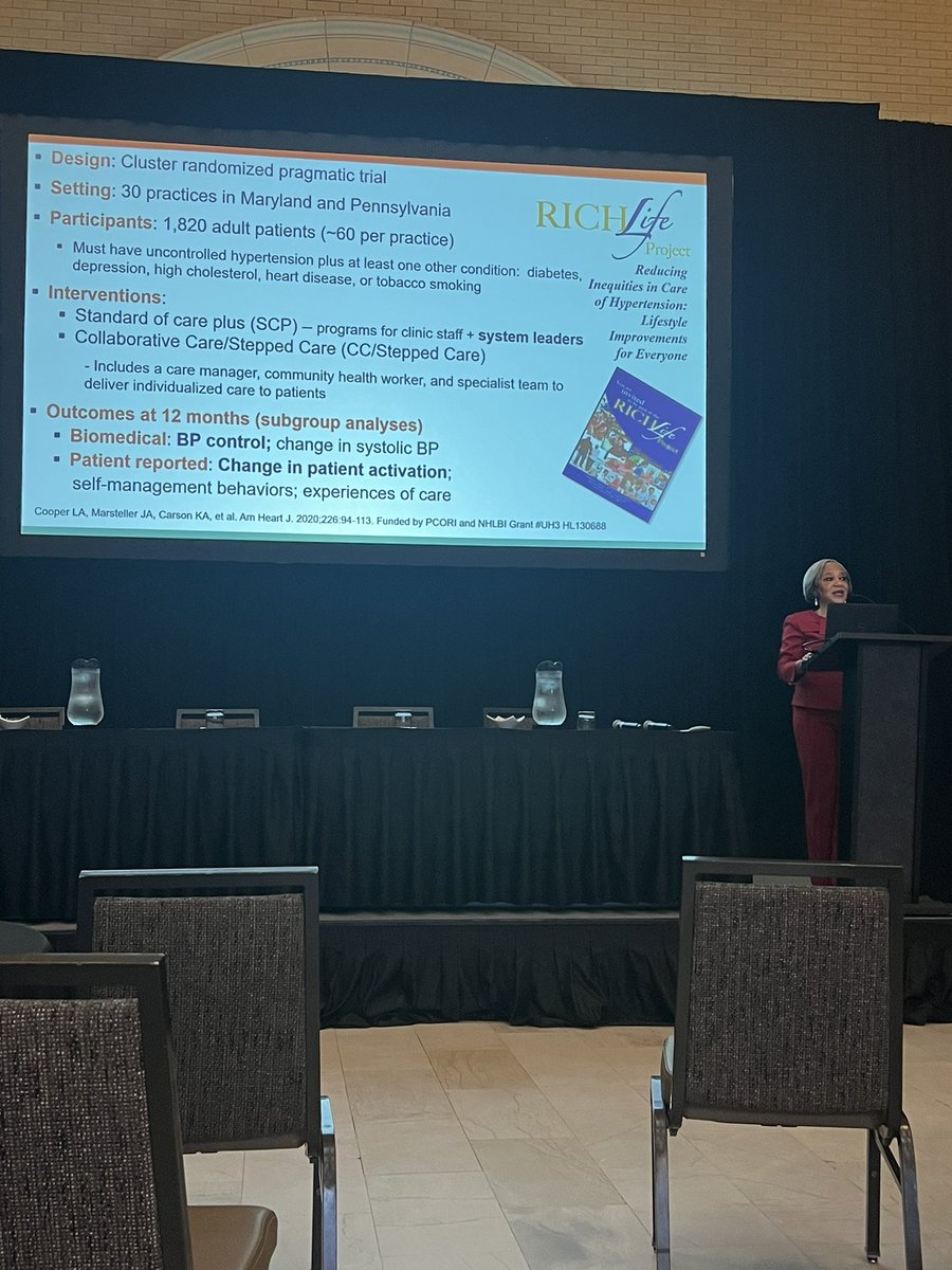 The Academy of Behavioral Medicine Research (ABMR) (@acadbehavmedres) on Twitter photo Keynote speaker <a href="/LisaCooperMD/">Lisa A. Cooper, MD</a> talking about the complex but amazing work happening at <a href="/JHhealthequity/">Johns Hopkins Center for Health Equity</a> #ABMR2024
publichealth.jhu.edu/center-for-hea… Keynote speaker <a href="/LisaCooperMD/">Lisa A. Cooper, MD</a> talking about the complex but amazing work happening at <a href="/JHhealthequity/">Johns Hopkins Center for Health Equity</a> #ABMR2024
publichealth.jhu.edu/center-for-hea…