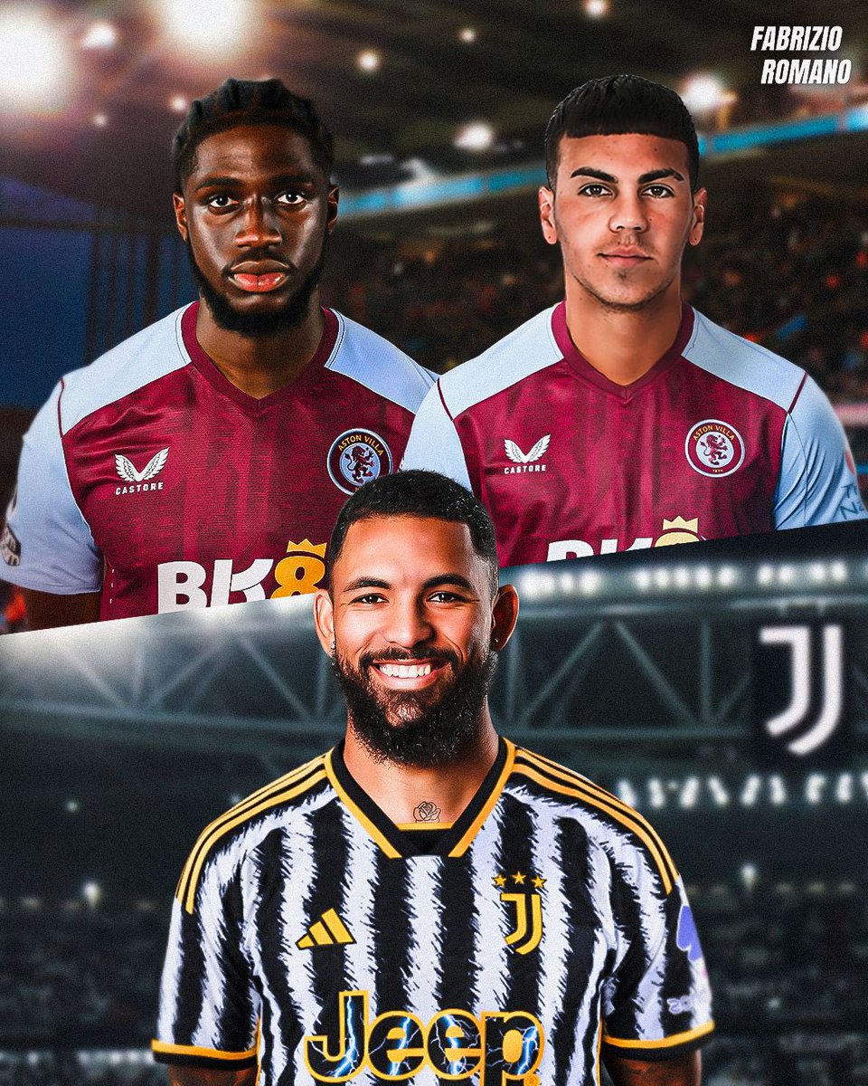 🚨 Douglas Luiz to Juventus, Iling Jr and Enzo Barrenechea to Aston Villa — here we go!

Verbal agreement reached between Juve and Villa for the swap deal.

🇧🇷 Douglas Luiz to Juve. ⚪️⚫️
🏴󠁧󠁢󠁥󠁮󠁧󠁿 Samuel Iling Jr to Villa. 🟣🔵
🇦🇷 Enzo Barrenechea to Villa. 🟣🔵

↪️ €28m fee to #AVFC.