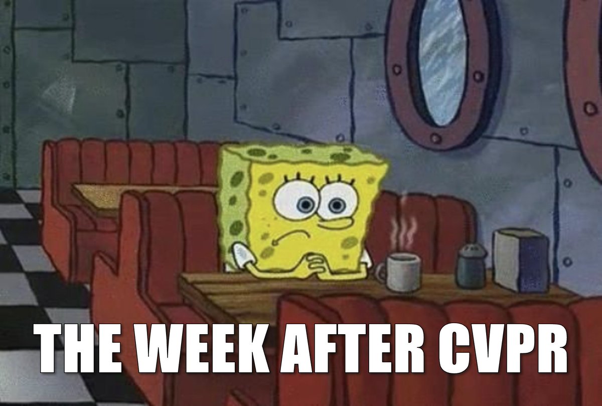 negative effects of having too much fun at CVPR