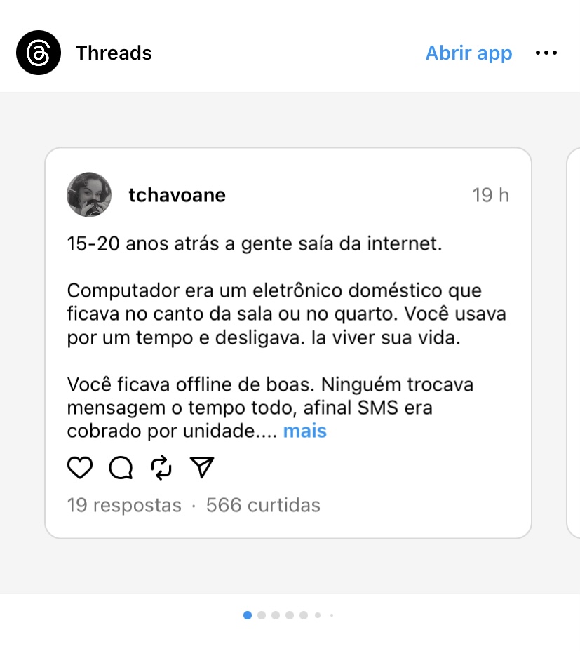 kdr4m's tweet photo. sempre vejo textos que eu gostaria muito de ler mais mas me nego a criar uma conta nesse threads https://t.co/0Puhe7DVHZ