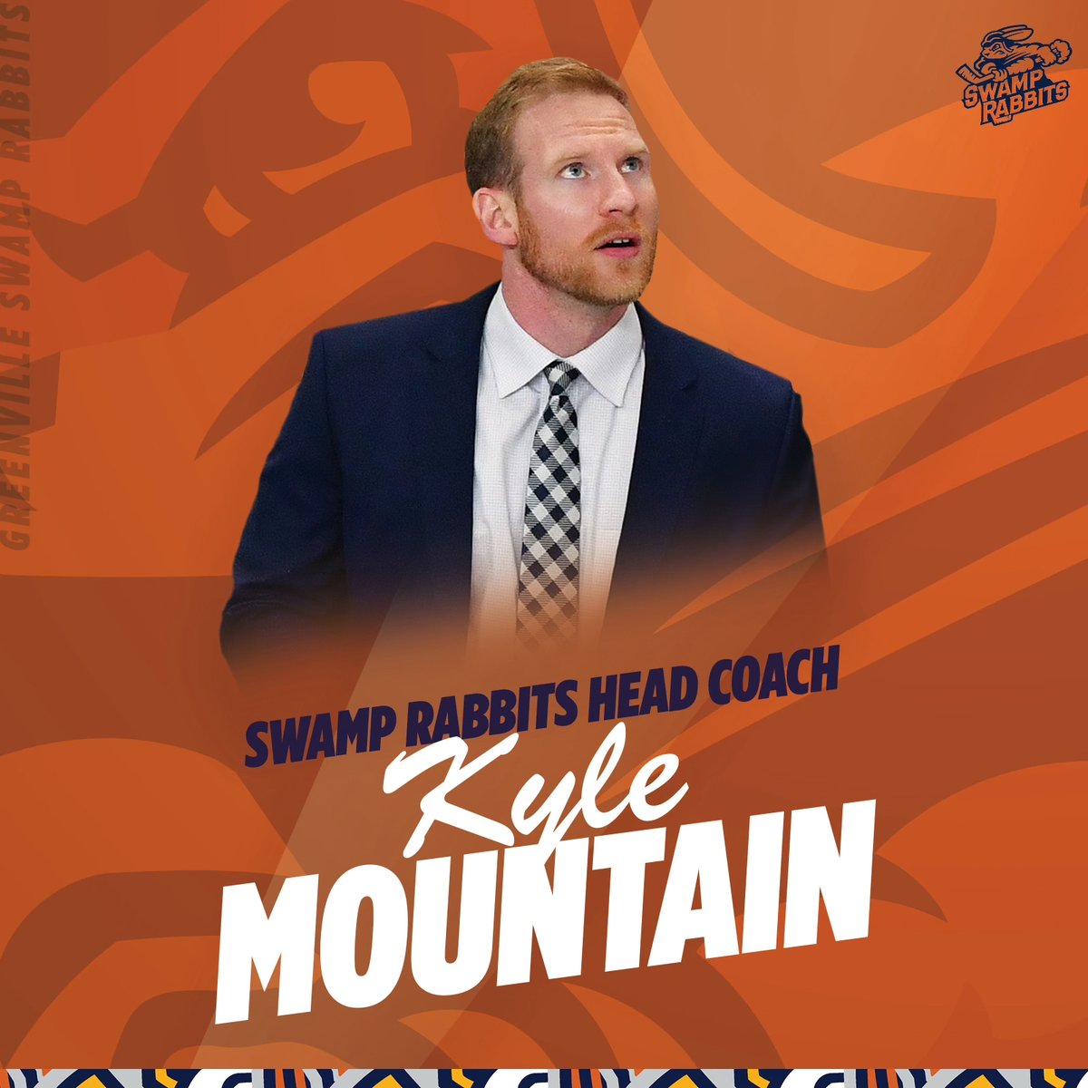 SwampRabbits's tweet image. We have our guy!

Join us in congratulating Kyle Mountain, who has been elevated to Head Coach of the Greenville Swamp Rabbits!

READ MORE: bit.ly/4etly2F