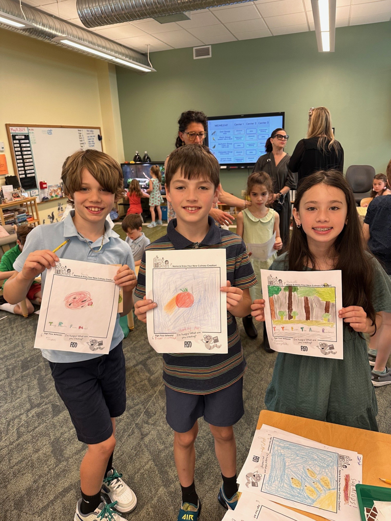 Chef Dave stopped into the Elementary School last month to share a tale about food,  part of a new initiative called Book Bites. Chef Dave said, "I look forward to being able to go into the Elementary classroom and interact more with the students there."