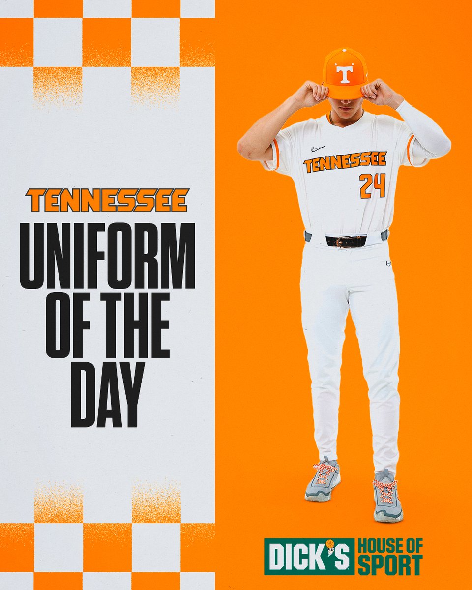 In the home whites to get this weekend started!

Vols and Aggies square off at 6:30 p.m. CT (7:30 ET) on ESPN.

#GBO // #OTH // #MCWS // #BeatTAMU