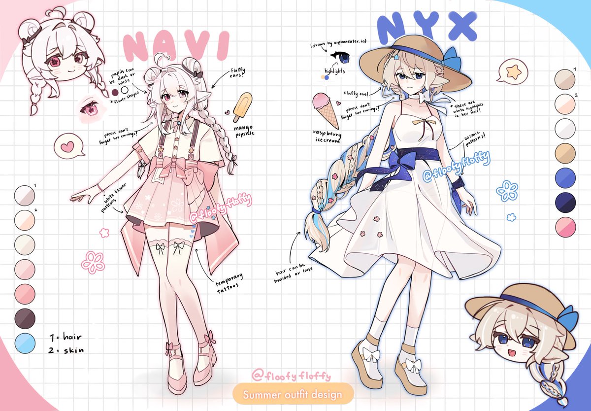 summer outfits ~