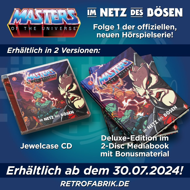 Ninjido's tweet photo. Der Anlauf benötigte länger als erhofft, aber in wenigen Wochen geht sie los - eine neue, umfangreiche Hörspielreihe zu den #MastersoftheUniverse! https://t.co/O8oyMv5GOY