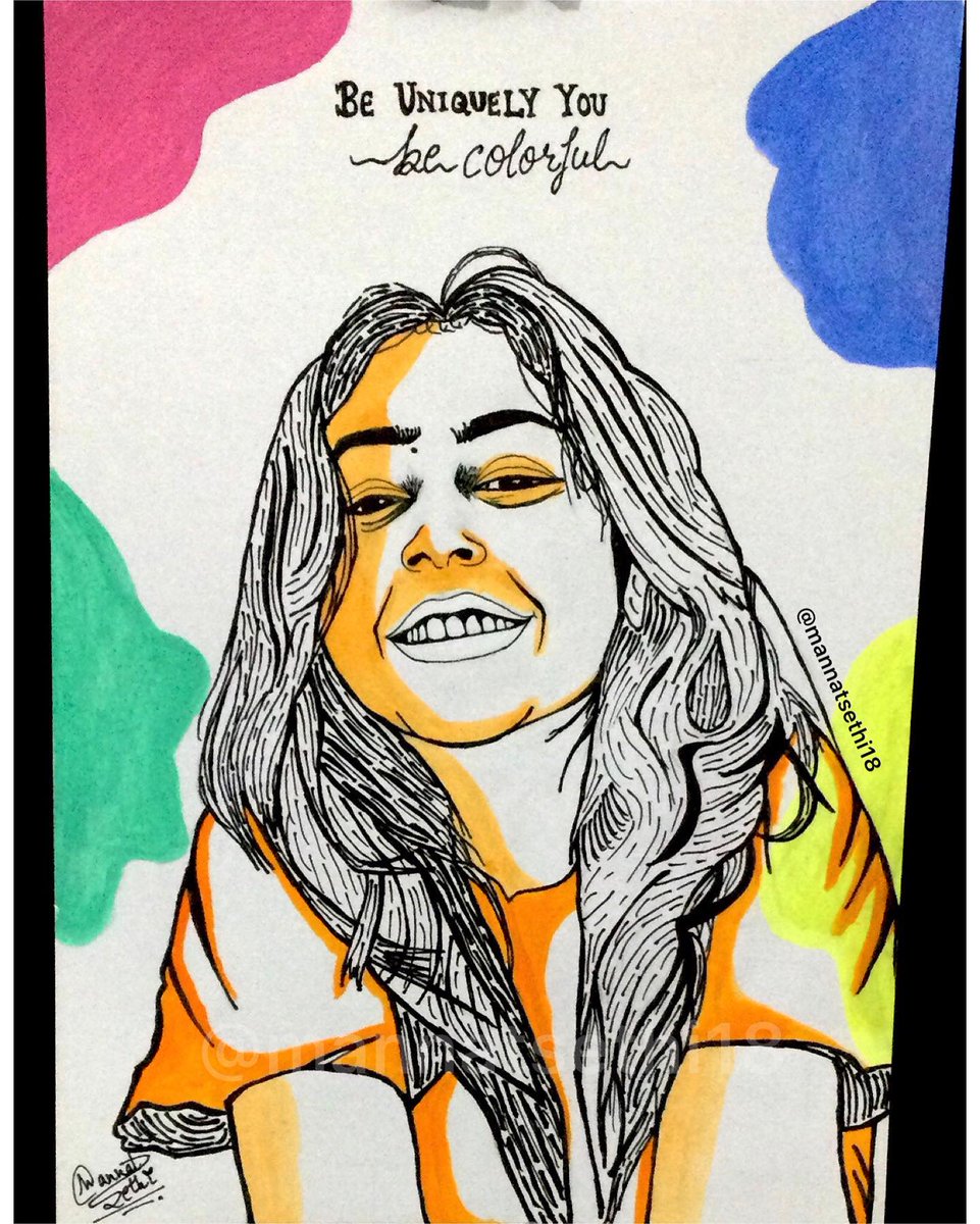 mannatsethi18's tweet image. Be Uniquely You
Be Colorful 🌈

#painting #bohoart #portraitpainting #sketch #sketching #nititaylor #nitians #nitiansforever #nititaylorbawa #nandini #nandinimurthy #manan #pani #kyy #kaisiyehyaariaan #kyyians #nitiinjhalak10 #prachikapoor #badeachhelagtehain2 #balh2