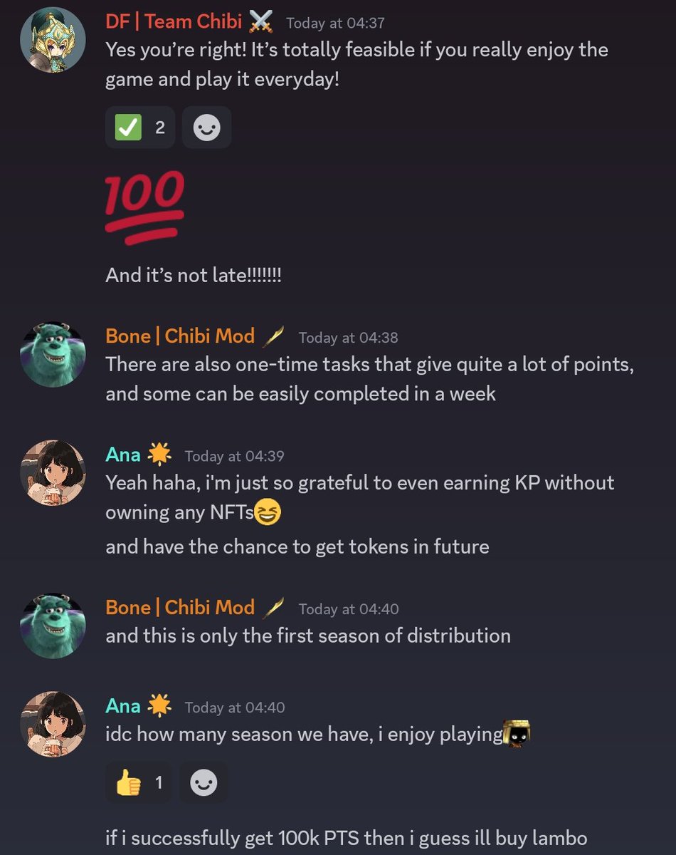 Free-to-play gamers can definitely earn enough Kingdom Points for our upcoming airdrop 😌

If you start today, you're still early! ⤵️