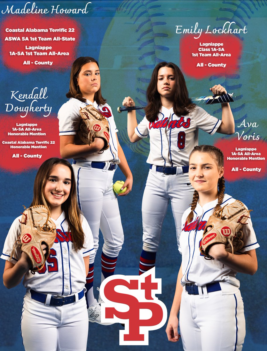 💥🥎 Post Season Softball Accolades! 🥎💥
.
.
.
Congratulations to these girls on the accolades they received for the 2024 season!