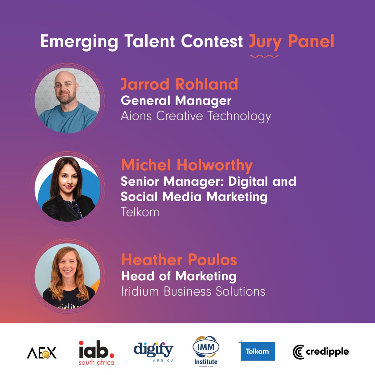 credipple's tweet photo. @Reatwala_ @Clare_Traf Tap into this marketing brilliance, knowledge and expertise so you can elevate your career🛫

Jarrod Rohland
@michelkey
Heather Poulos https://t.co/RDadRIn1Tj