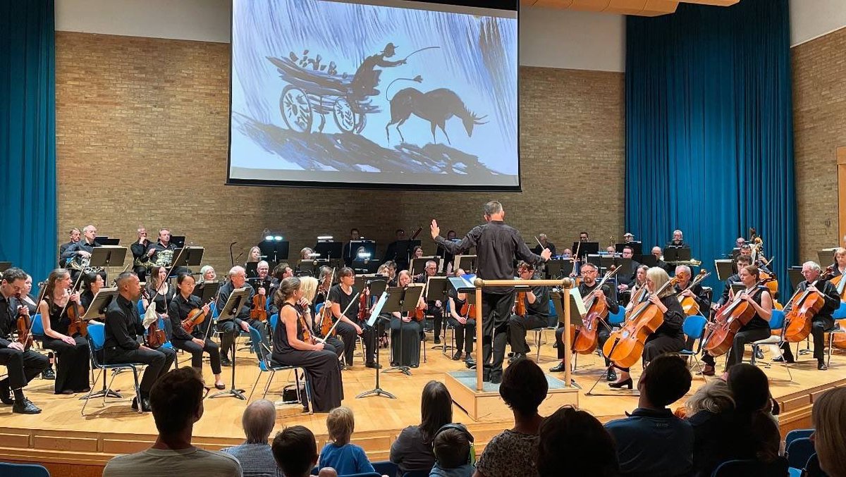 A super afternoon at the City of Cambridge symphony Orchestra children’s concert with <a href="/mrjamesmayhew/">James Mayhew</a> Saturday afternoon school trip with a lovely bunch of children.