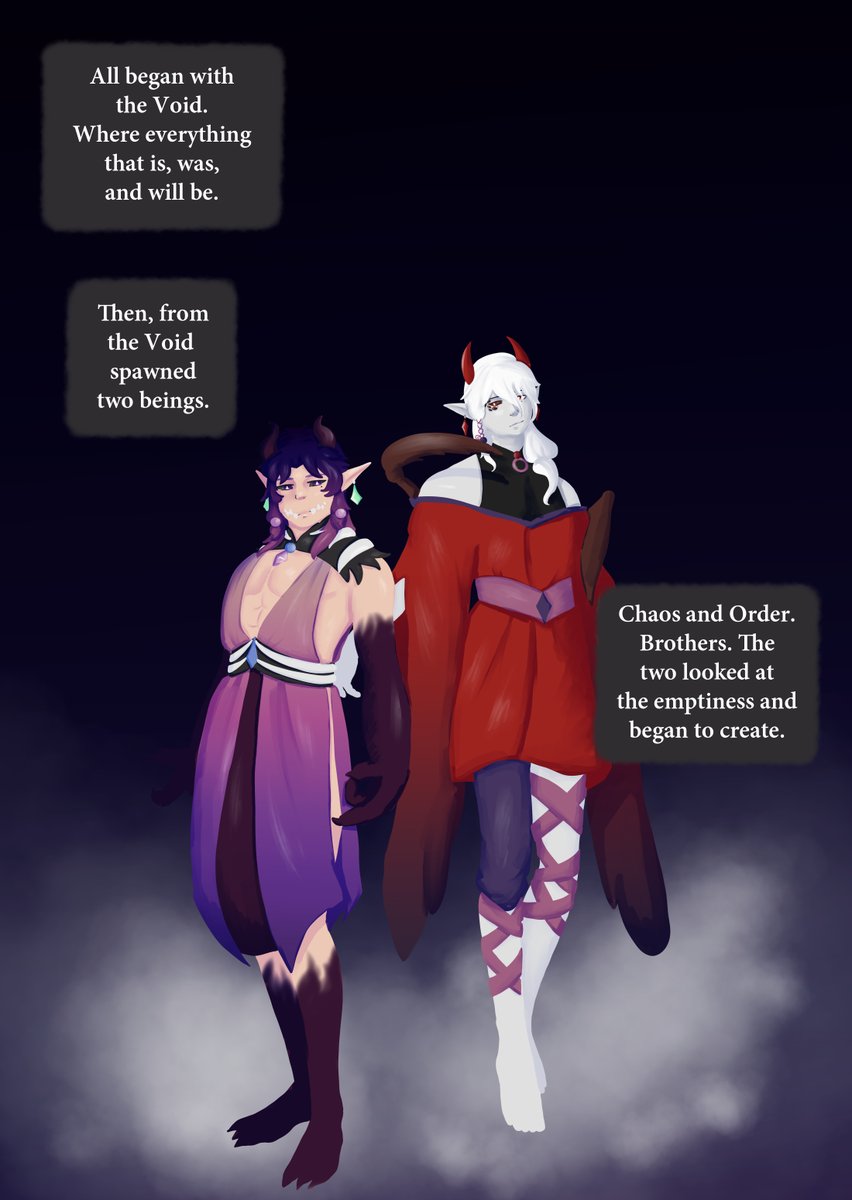 ArtCreates1's tweet photo. The Art of Chaos: Prologue | The Brothers
#theartofchaos https://t.co/9O9xwOv7gm